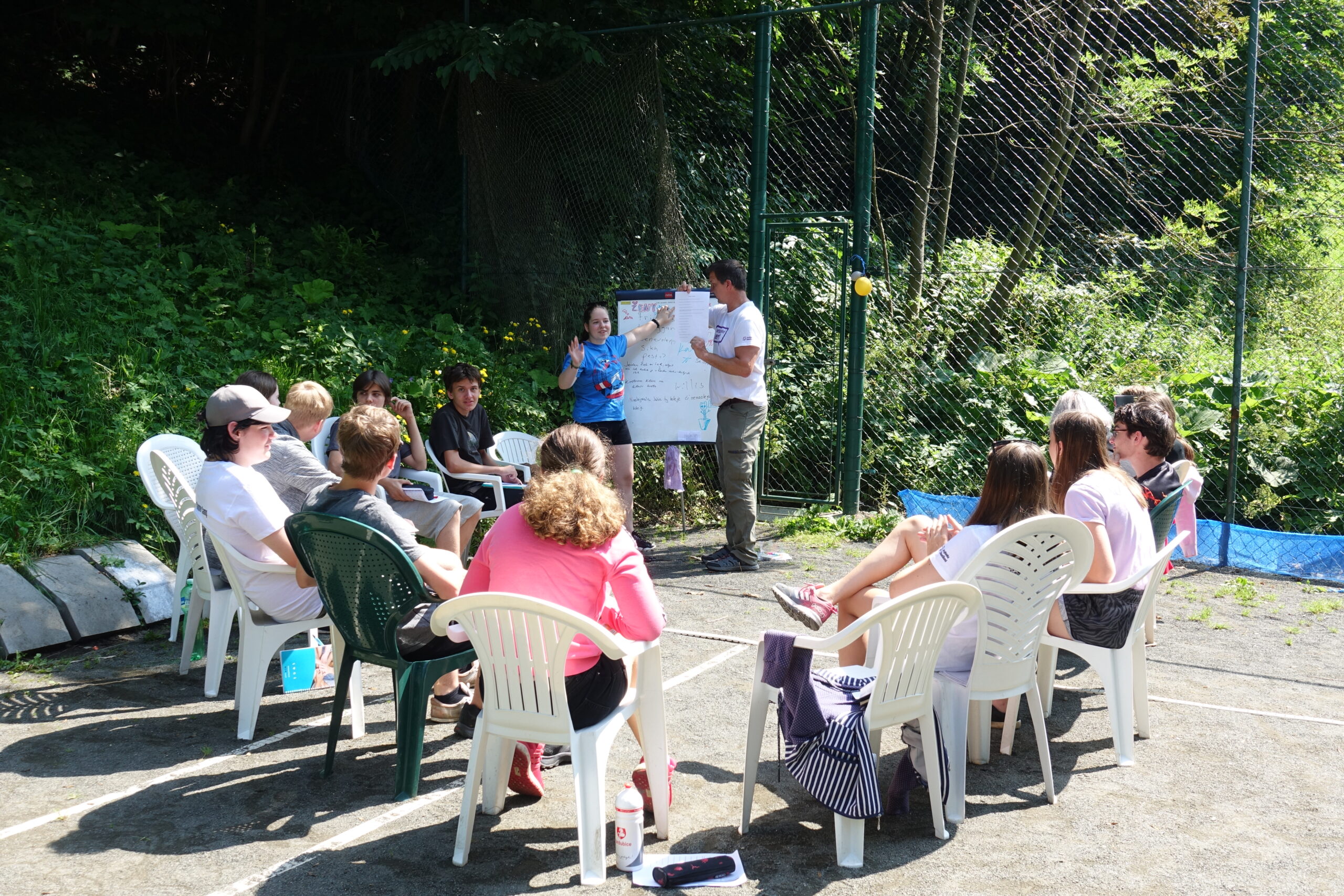 English Weekend Academy – praktická výuka angličtiny venku
